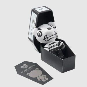 deddy bears coffin plush NIB 5" doodlebear S3 license 2 play (W5458)